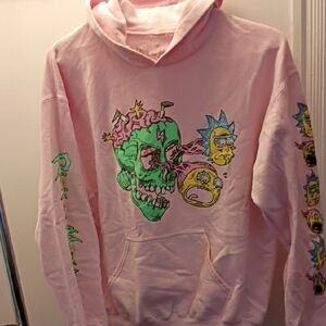 Pink Graphic Hoodie